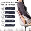 image:imageCoverado Lumbar Support Pillow for Car Ergonomic Memory Foam Back Pillow for Office Chair New Back Cushion for Pain Relief PU Leather Car Lumbar Support for Driving SeatPink