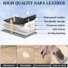 image:imageCoverado Car Seat Covers Full Set Waterproof Nappa Leather Seat Covers for Car Car Seat Protector with Lumbar Support Automotive Seat Covers Universal Fit for Most Cars SUV Trucks BlackampPinkABeige