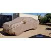 image:imageTecoom Car Cover Waterproof All Weather for Automobiles Light Shell Waterproof UVProof Windproof Design Car Cover with Zipper Storage and Lock for All Weather Indoor Outdoor Fit 191200 Inches SedanLight Brown