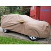 image:imageTecoom Car Cover Waterproof All Weather for Automobiles Light Shell Waterproof UVProof Windproof Design Car Cover with Zipper Storage and Lock for All Weather Indoor Outdoor Fit 191200 Inches SedanLight Brown