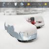 image:imageTecoom Car Cover Waterproof All Weather for Automobiles Light Shell Waterproof UVProof Windproof Design Car Cover with Zipper Storage and Lock for All Weather Indoor Outdoor Fit 191200 Inches SedanSilverPolyester