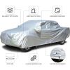 image:imageTecoom Car Cover Waterproof All Weather for Automobiles Light Shell Waterproof UVProof Windproof Design Car Cover with Zipper Storage and Lock for All Weather Indoor Outdoor Fit 191200 Inches SedanSilver190T