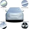 image:imageTecoom Car Cover Waterproof All Weather for Automobiles Light Shell Waterproof UVProof Windproof Design Car Cover with Zipper Storage and Lock for All Weather Indoor Outdoor Fit 191200 Inches SedanSilverPolyester