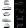 image:imageTecoom Car Cover Waterproof All Weather for Automobiles Light Shell Waterproof UVProof Windproof Design Car Cover with Zipper Storage and Lock for All Weather Indoor Outdoor Fit 191200 Inches SedanSilverOxford
