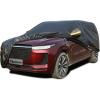 image:imageTecoom Car Cover Waterproof All Weather for Automobiles Light Shell Waterproof UVProof Windproof Design Car Cover with Zipper Storage and Lock for All Weather Indoor Outdoor Fit 191200 Inches SedanAluminum with CottonBlack