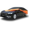 image:imageTecoom Car Cover Waterproof All Weather for Automobiles Light Shell Waterproof UVProof Windproof Design Car Cover with Zipper Storage and Lock for All Weather Indoor Outdoor Fit 191200 Inches SedanBlackOrange