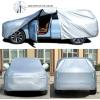 image:imageTecoom Car Cover Waterproof All Weather for Automobiles Light Shell Waterproof UVProof Windproof Design Car Cover with Zipper Storage and Lock for All Weather Indoor Outdoor Fit 191200 Inches SedanSilverPolyester
