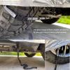 image:imageTecoom Car Cover Waterproof All Weather for Automobiles Light Shell Waterproof UVProof Windproof Design Car Cover with Zipper Storage and Lock for All Weather Indoor Outdoor Fit 191200 Inches SedanSilver190T