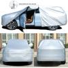 image:imageTecoom Car Cover Waterproof All Weather for Automobiles Light Shell Waterproof UVProof Windproof Design Car Cover with Zipper Storage and Lock for All Weather Indoor Outdoor Fit 191200 Inches SedanSilverPolyester