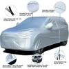 image:imageTecoom Car Cover Waterproof All Weather for Automobiles Light Shell Waterproof UVProof Windproof Design Car Cover with Zipper Storage and Lock for All Weather Indoor Outdoor Fit 191200 Inches SedanSilver190T