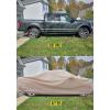 image:imageTecoom Car Cover Waterproof All Weather for Automobiles Light Shell Waterproof UVProof Windproof Design Car Cover with Zipper Storage and Lock for All Weather Indoor Outdoor Fit 191200 Inches SedanLight Brown