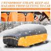 image:imageTecoom Car Cover Waterproof All Weather for Automobiles Light Shell Waterproof UVProof Windproof Design Car Cover with Zipper Storage and Lock for All Weather Indoor Outdoor Fit 191200 Inches SedanBlackOrange