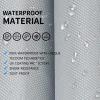 image:imageTecoom Car Cover Waterproof All Weather for Automobiles Light Shell Waterproof UVProof Windproof Design Car Cover with Zipper Storage and Lock for All Weather Indoor Outdoor Fit 191200 Inches SedanSilverOxford