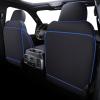 image:imageCoverado Car Seat Cover Full Set with Waterproof Neoprene F150 Seat Covers for Trucks Compatible with Ford F150 20152024 Crew Cab amp 20172024 F250 F350 F450 Front Back Seat Protector Black amp Blue