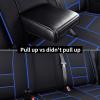 image:imageCoverado Car Seat Cover Full Set with Waterproof Neoprene F150 Seat Covers for Trucks Compatible with Ford F150 20152024 Crew Cab amp 20172024 F250 F350 F450 Front Back Seat Protector Black amp Blue