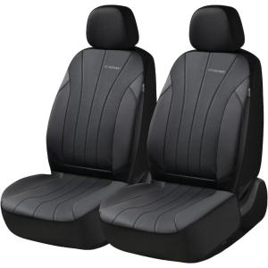 image:imageCoverado Seat Covers Red Car Seat Covers Full Set Automotive Seat Covers 5 Seats Waterproof Black Car Seat Protectors Universal Fit for SUVs Trucks SedansblackA