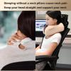image:imageCoverado Car Seat Cushion and Lumbar Support Pillow One Piece Memory Foam Ergonomic Back Support Driving Seat Cushion for Back Pain NonSlip Washable Cushion for Car Driver OfficeNeck Pillowbeige
