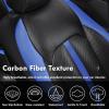 image:imageCoverado Red Car Seat Covers Full Set Waterproof Front Seats Back Seat Cover Leather Car Seat Cushion Universal Fit for Most CarsCFBlackBlue