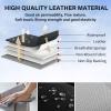 image:imageCoverado Red Car Seat Covers Full Set Waterproof Front Seats Back Seat Cover Leather Car Seat Cushion Universal Fit for Most CarsRed