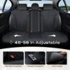 image:imageCoverado 3D Air Mesh Rear Car Seat Cover Sports Carbon Fiber Design Breathable Seat Protectors Airbag Compatible Comfort Universal for Most Cars VanTrucks SUV BlackampGreyBlackMesh