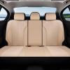 image:imageCoverado 3D Air Mesh Rear Car Seat Cover Sports Carbon Fiber Design Breathable Seat Protectors Airbag Compatible Comfort Universal for Most Cars VanTrucks SUV BlackampGreyBeigeMesh