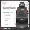 image:imageCoverado Automotive Seat Covers Faux Leather Seat Covers Front Seat Luxury Car Seat Covers Seat Cushion Front Driver Seat Covers Car Seat Protector Truck Accessories Fit Most Cars BlackampRedBlackCoffee