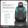 image:imageCoverado Automotive Seat Covers Faux Leather Seat Covers Front Seat Luxury Car Seat Covers Seat Cushion Front Driver Seat Covers Car Seat Protector Truck Accessories Fit Most Cars BlackampRedBlackBlue