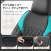 image:imageCoverado Automotive Seat Covers Faux Leather Seat Covers Front Seat Luxury Car Seat Covers Seat Cushion Front Driver Seat Covers Car Seat Protector Truck Accessories Fit Most Cars BlackampRedBlackBlue