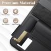 image:imageCoverado Car Backseat Organizer2 Packs with Tablet Tray Nappa Leather Organizer for Car Seat Back Waterproof Car Seat Organizer with Touch Screen Seat Protector Kick Mats for Kids1 Pack