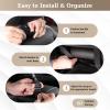 image:imageCoverado Car Backseat Organizer2 Packs with Tablet Tray Nappa Leather Organizer for Car Seat Back Waterproof Car Seat Organizer with Touch Screen Seat Protector Kick Mats for Kids2 Packs