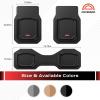 image:imageCoverado Car Floor Mats Waterproof Universal HeavyDuty Floor Mats for Cars All Weather Protection Deep Dish Car Mats Trim to Fit for Cars SUV Truck Vans Sedan 3pcs Solid Black