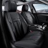 image:imageCoverado Car Seat Cover Cover for Cars Full Seat Premium Leather Universal Fit Waterproof Seat Protectors Car Seat Cushion NonSlip for Most CarsRedBlacknew