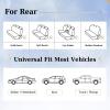 image:imageCoverado Car Seat Covers Back Car Seat Cover 3Pieces Leather Seat Cover Luxury Car Seat Cushion Luxury Seat Cover Seat Protector Universal Most Cars Trucks SUVRed