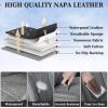 image:imageCoverado Car Seat Covers Back Car Seat Cover 3Pieces Leather Seat Cover Luxury Car Seat Cushion Luxury Seat Cover Seat Protector Universal Most Cars Trucks SUVGray