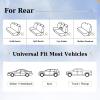 image:imageCoverado Car Seat Covers Back Car Seat Cover 3Pieces Leather Seat Cover Luxury Car Seat Cushion Luxury Seat Cover Seat Protector Universal Most Cars Trucks SUVBeige