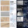 image:imageCoverado Car Seat Covers Full Set 5 Piece Car Seat Protector with Removable Headrest Nappa Leather Breathable Front Rear Seat Cushion Side All Wrapped Universal Fit Truck Most Cars PurpleLumbarBeige