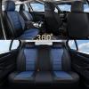 image:imageCoverado Car Seat Covers Full Set Nappa Leather Seat Covers for Cars Car Seat Protector Car Seat Cushion Front and Back Seat Protectors Cushions Universal Fit for Most Cars VehiclesGrayampPinkBlackBlue