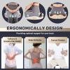 image:imageCoverado Car Seat Cushion and Lumbar Support Pillow Memory Foam Ergonomic Back Support Driving Seat Cushion for Sciatica Tailbone Back Pain NonSlip Washable Cushion for Car Driver Office