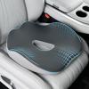 image:imageCoverado Car Seat Cushion and Lumbar Support Pillow One Piece Memory Foam Ergonomic Back Support Driving Seat Cushion for Back Pain NonSlip Washable Cushion for Car Driver OfficeGray