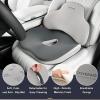 image:imageCoverado Car Seat Cushion and Lumbar Support Pillow One Piece Memory Foam Ergonomic Back Support Driving Seat Cushion for Back Pain NonSlip Washable Cushion for Car Driver OfficeGray