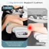 image:imageCoverado Car Seat Leg Extension Support Pad Waterproof Leather Leg Extender Cushion for Car Seats Office Chairs Universal Car Seat Cushions Fit for Most Vehicles Beige