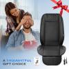 image:imageCoverado Cooling Car Seat Cover with HighVelocity Turbo Fan Powerful Blowing amp Suction Pad 12V24V Ventilated Cushion 3Speed Adjustable Airflow Universal Fit for Car SUV Truck VanGrayBlack