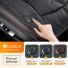 image:imageCoverado Front Seat Covers Luxury Faux Leather Seat Cover for Cars Winter Driver Car Seat Cushion Waterproof Front Car Seat Protector Universal Fit Most Cars1PCS BlackBlackLeather