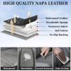image:imageCoverado Front Seat Covers for Toyota Tundra 20142021 Gray Faux Leather Car Seat Protectors Truck Seat Covers and Interior Accessories