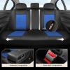 image:imageCoverado Seat Covers Front Seats 2Pack Luxury Diamond Leather Car Seat Cover Sports Carbon Fiber Design Waterproof Car Seat Protector Black Pink Automotive Seat Covers Universal Fit Most CarsBlackBlue