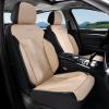 image:imageCoverado 3D Air Mesh Rear Car Seat Cover Sports Carbon Fiber Design Breathable Seat Protectors Airbag Compatible Comfort Universal for Most Cars VanTrucks SUV BlackampGreyBeigeMesh