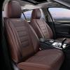 image:imageCoverado Car Seat Covers Full Set Nappa Leather Seat Covers for Cars Car Seat Protector Car Seat Cushion Front and Back Seat Protectors Cushions Universal Fit for Most Cars VehiclesGrayampPinkBrown