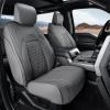 image:imageCoverado Front Seat Covers for Toyota Tundra 20142021 Gray Faux Leather Car Seat Protectors Truck Seat Covers and Interior Accessories