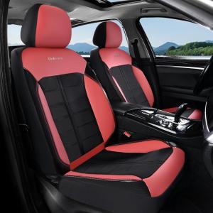 image:imageCoverado 3D Air Mesh Rear Car Seat Cover Sports Carbon Fiber Design Breathable Seat Protectors Airbag Compatible Comfort Universal for Most Cars VanTrucks SUV BlackampGreyBlackWineMesh