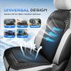 image:imageCoverado Cooling Car Seat Cushion 12V24V Ventilated Seat Pad with 8 Turbo Fans 3Speed Adjustable Dual Blowing amp Suction Cooling Cushion Universal Fit for Car SUV Truck Van All Vehicles BlackBlack